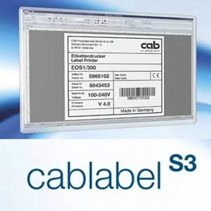 Phần mềm in mã vạch Cablabel S3 Lite