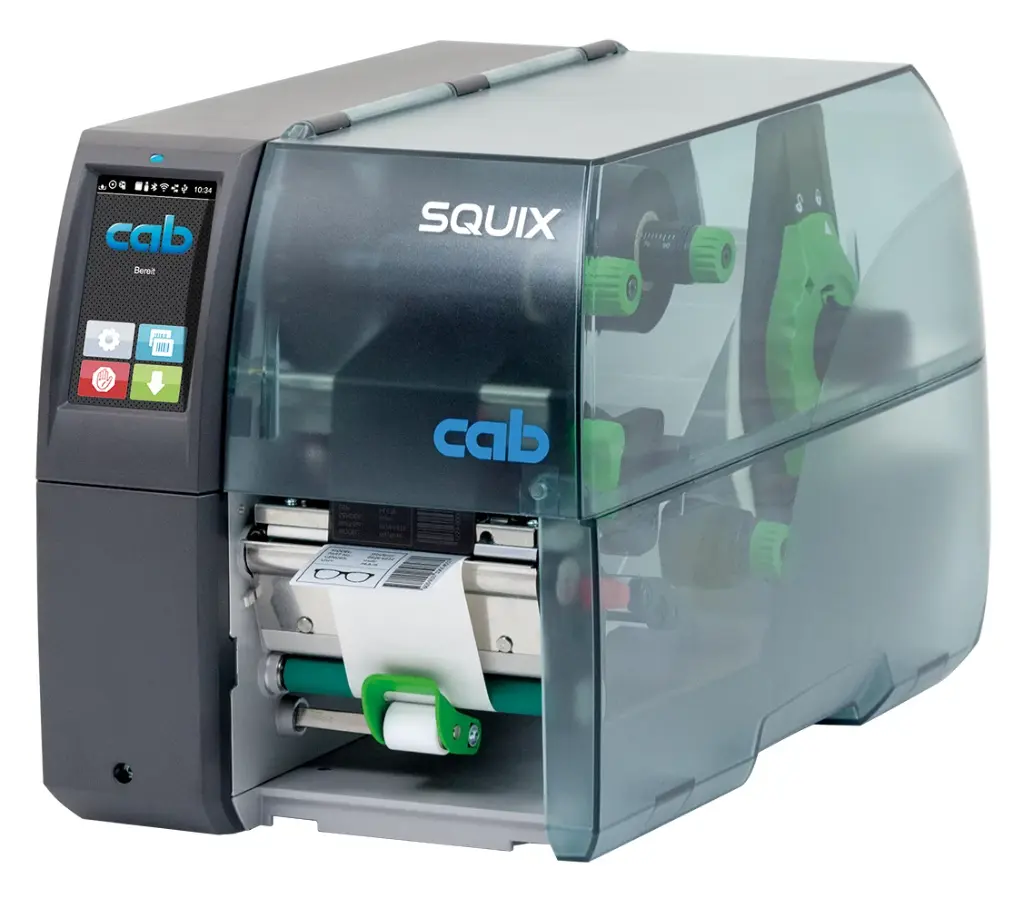 Máy in mã vạch SQUIX 4/600MP, 600 dpi, Mã: 5977008.402, Hiệu Cab