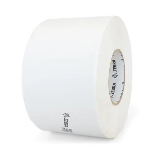 Tem nhãn cho máy in mã vạch, kích thước tem 4'' x6 '' ,khổ 101,6mm x 150m, PN:10000281, hiệu Zebra 