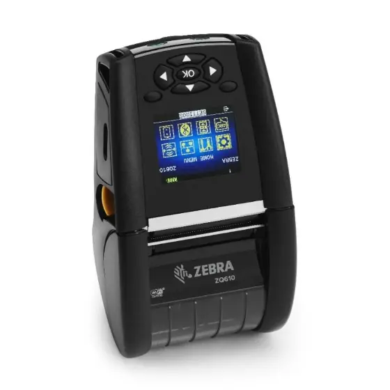 Máy in mã vạch di động ZQ610 Plus, 203 dpi Mã: ZQ61-ABXAB04-00, Hiệu Zebra 