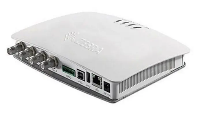 Máy đọc mã vạch RFID model FX7500 4 cổng, PN: FX7500-42325A56-WR, hiệu Zebra