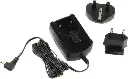 Level VI AC/DC Power Supply Wall Adapter, with Captive DC Cable and EU, UK Adapter Clip. AC Input: 100-240V, 0.2A. DC Output: 5.2V, 1.1A, 5.7W