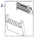 Bộ lột nhãn cho máy in mã vạch dòng ZT410, PN:P1058930-105, hiệu Zebra 